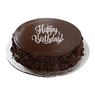 "Round shape Belgian chocolate cake - 1kg - Click here to View more details about this Product